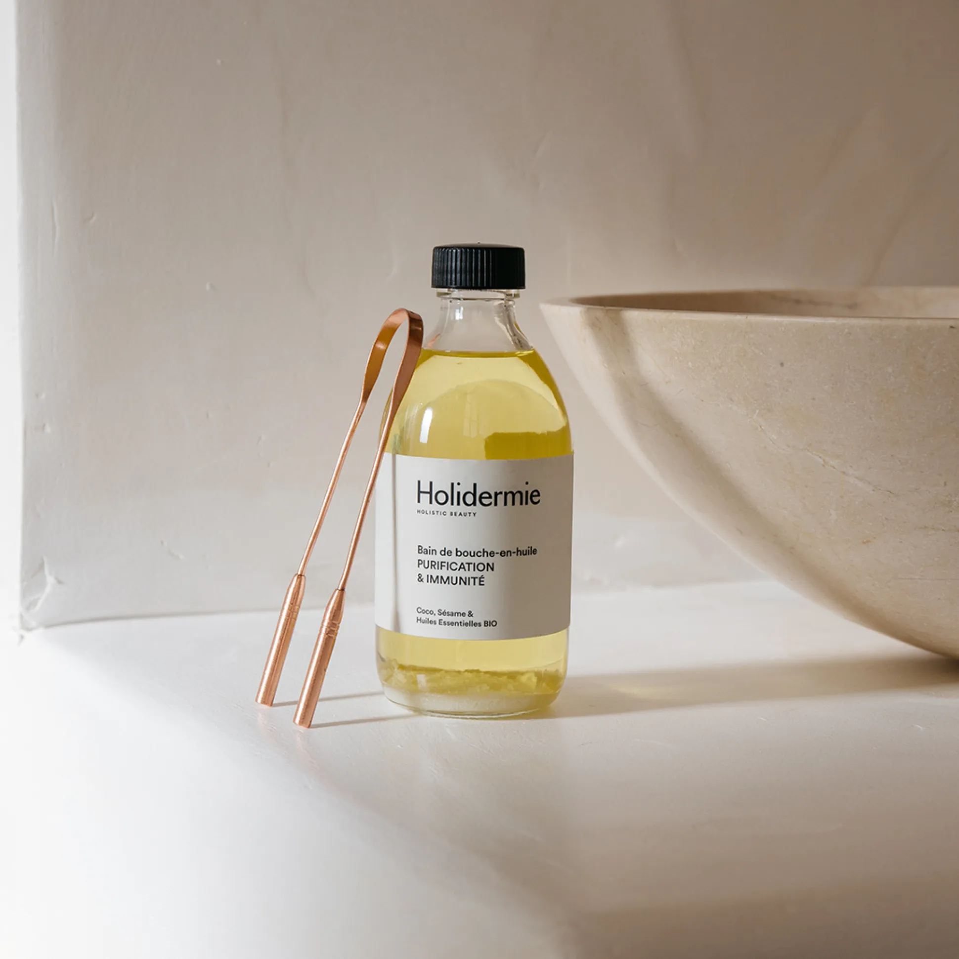 Bain de Bouche-en-huile