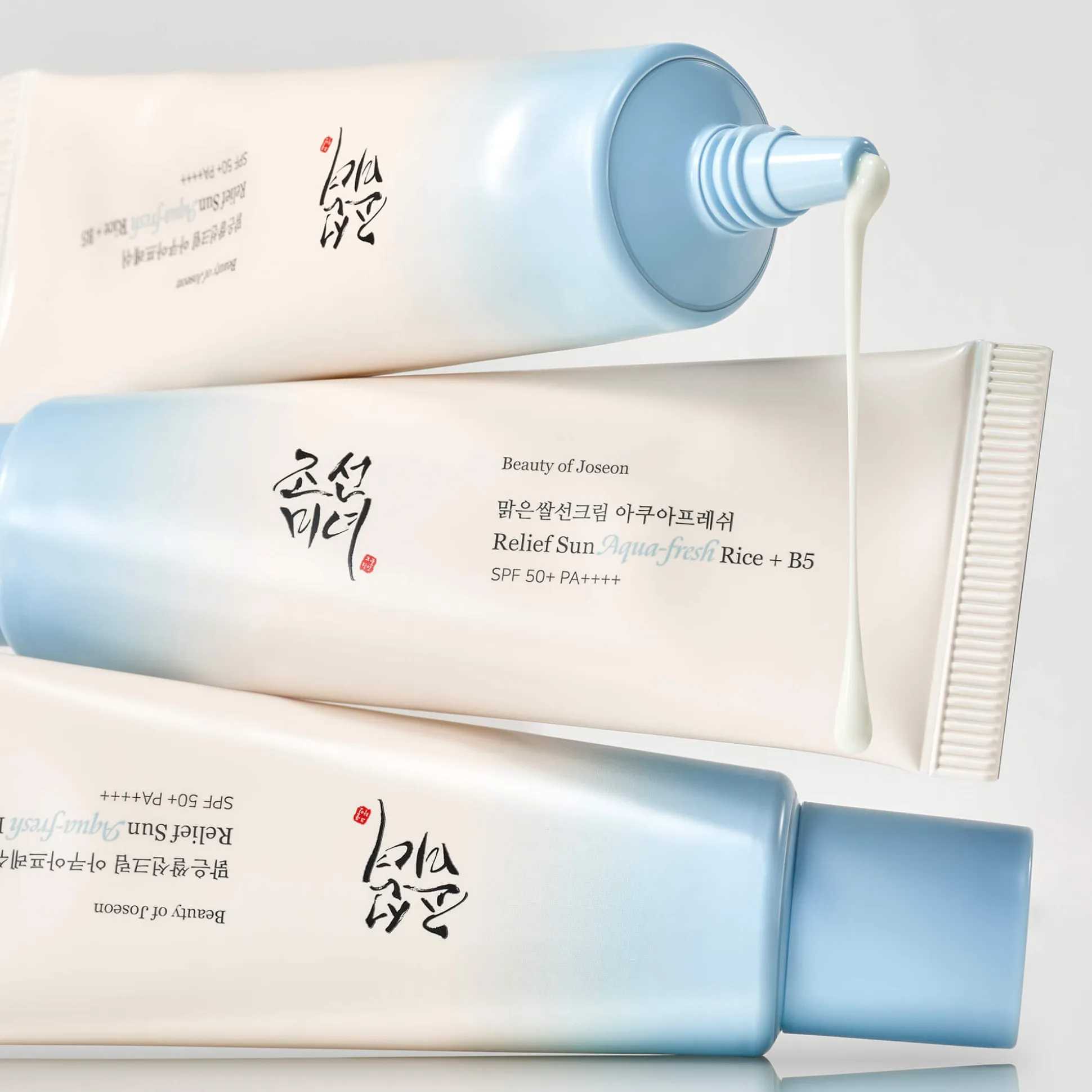 Crème Solaire Relief Sun Aqua-Fresh Riz + B5 SPF50+ PA++++