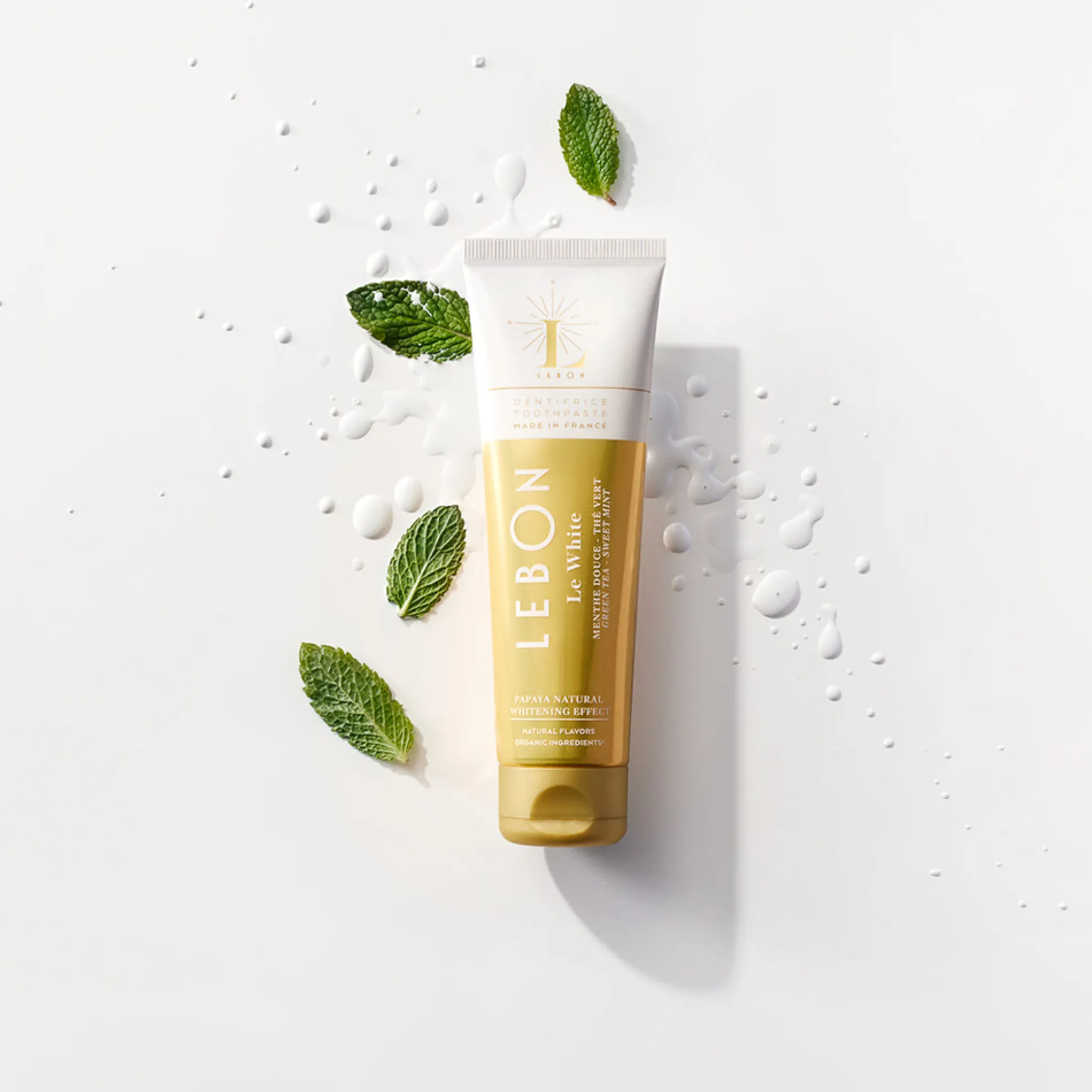 Dentifrice "Le White" - Menthe Douce & Thé Vert