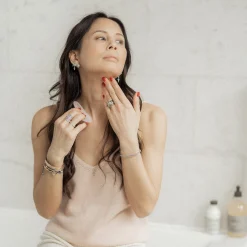 Gua Sha Visage en Quartz Rose