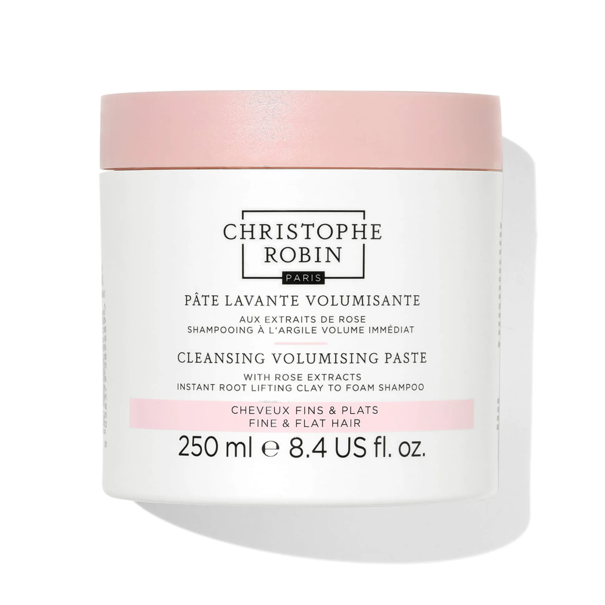 Pâte Lavante Volumisante aux Extraits de Rose