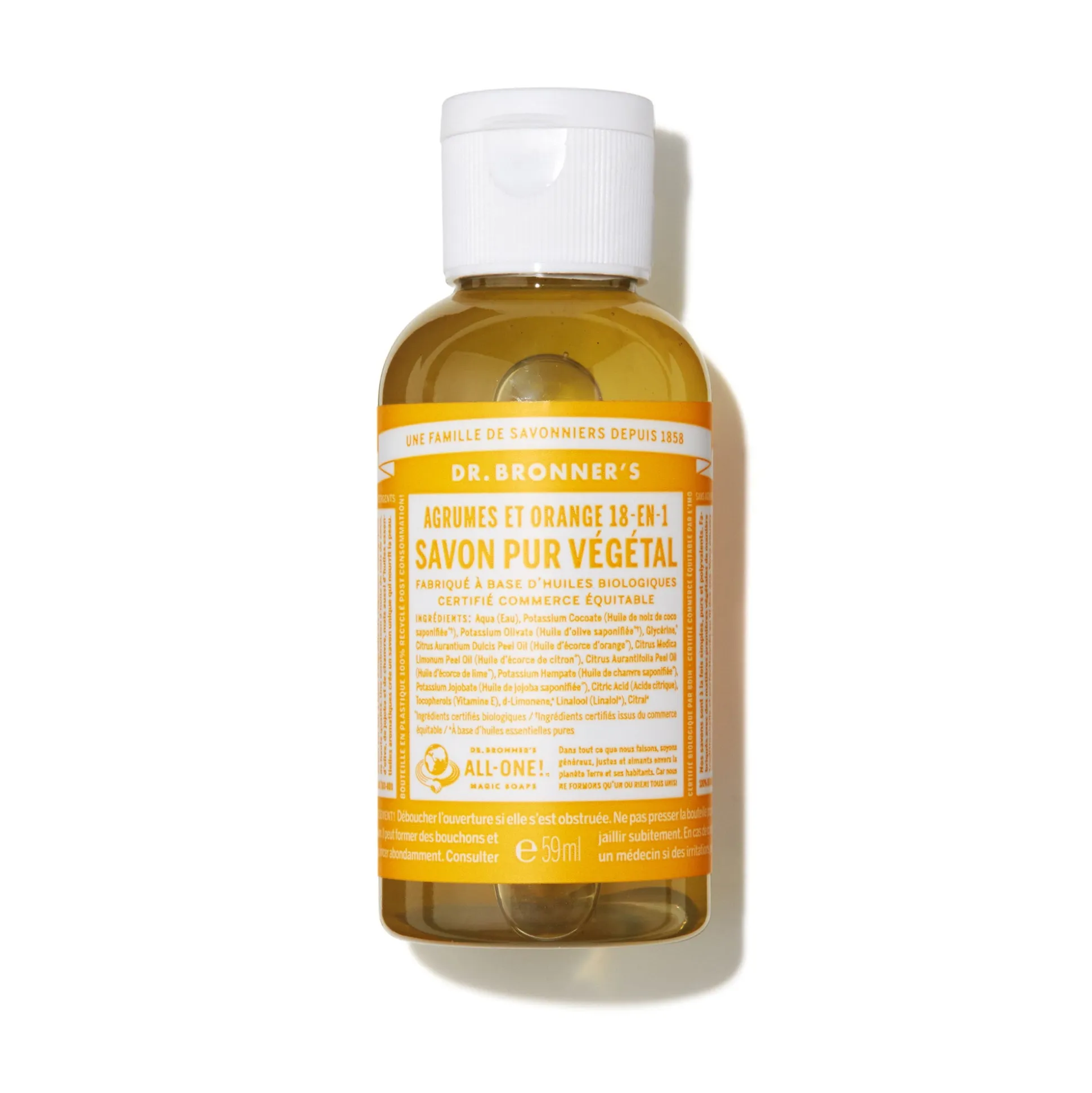 Savon Liquide Castile Soap Agrumes