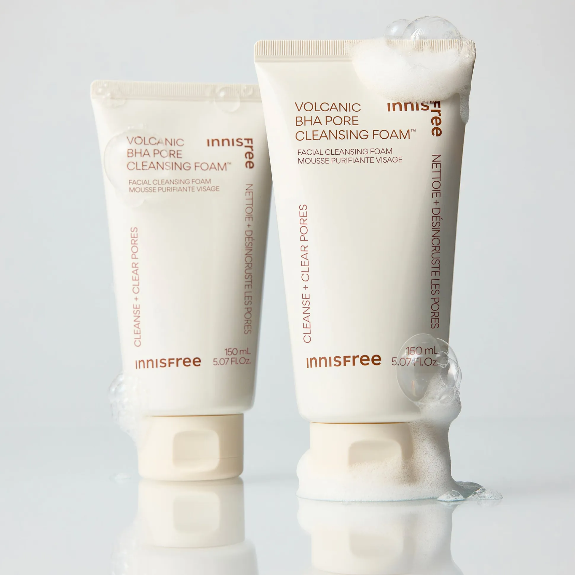 Volcanic BHA Pore Cleansing Foam Mousse Nettoyante Clarifiante